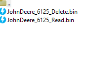 John Deere 6125 Delete